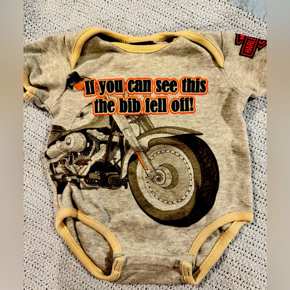 Harley-Davidson Baby 0-3 mos. 3 piece set